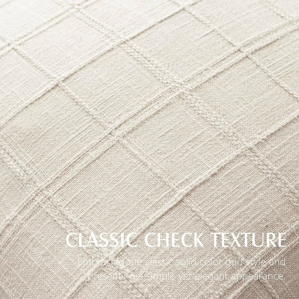 Arden Pillow Cover – Linen & Cotton Decorative Cushion Case (18×18”)