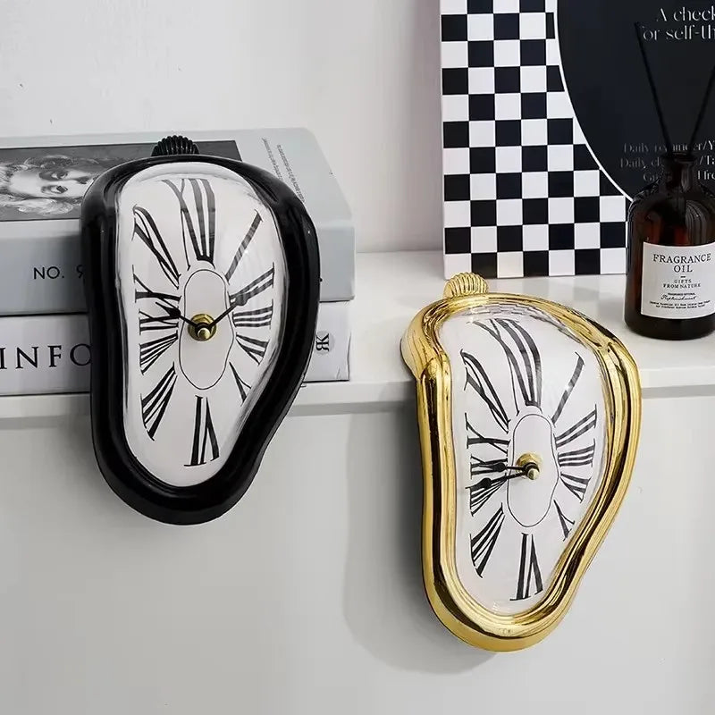 Dali Melt Clock – Surreal Shelf & Wall Timepiece
